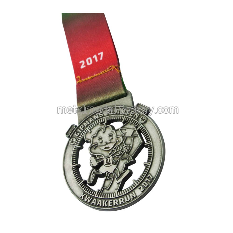 Antique Finish Medal of  Wuxi Marathon