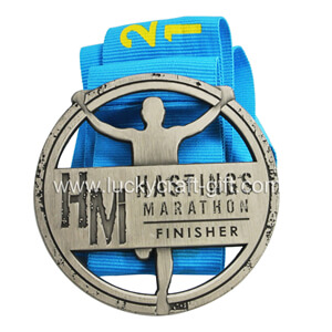Marathon medal suppliers Custom Your Own Marathon Finisher Medal