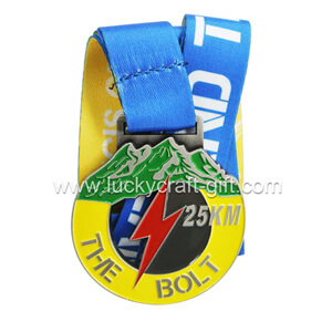 Manufacturer Custom 25k/10k cheap running medals