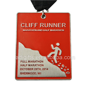 custom sport cheap award running medal