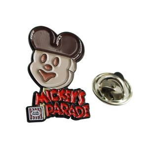 Custom Micky Mouse shape design your own pin
