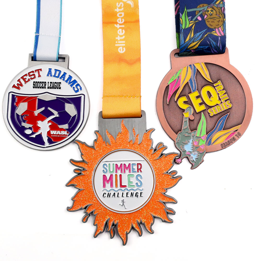 Medal supplier custom sport race award medals for singapore