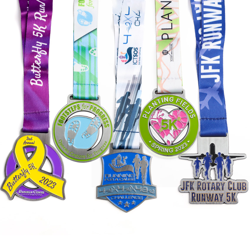 Running race medals manufacturers custom 10km medal