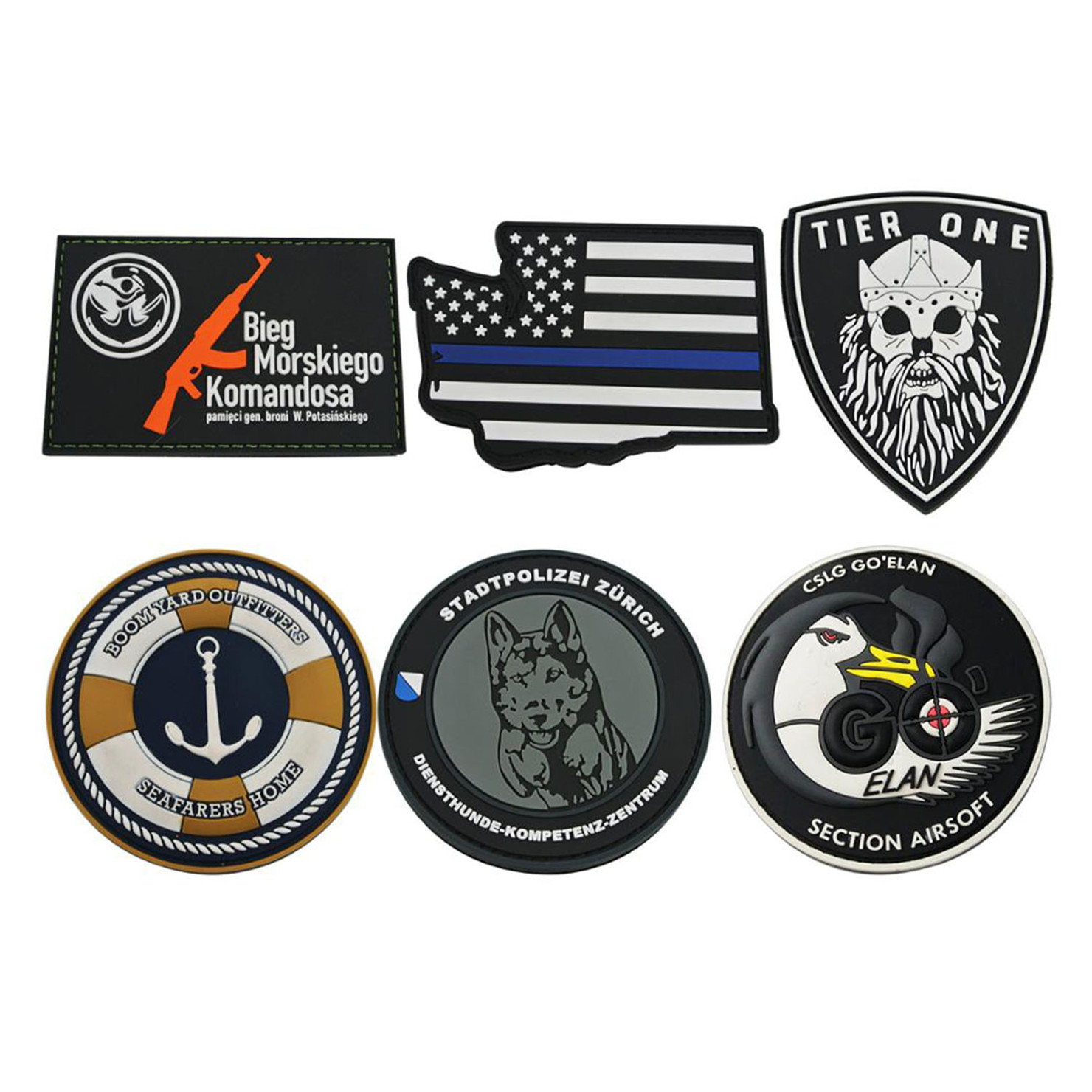 High Quality Cheap Customized Design No Minimum Embossed Silicone Badge 3d Soft Custom Logo Label PVC Patches For Clothing