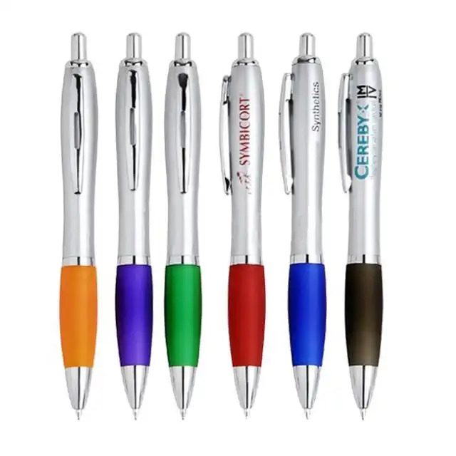 Wholesale Promotional logo printed ball point pen Customized Logo Ballpoint Pen