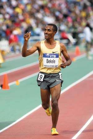 BEKELE SIGNS UP FOR AMSTERDAM MARATHON