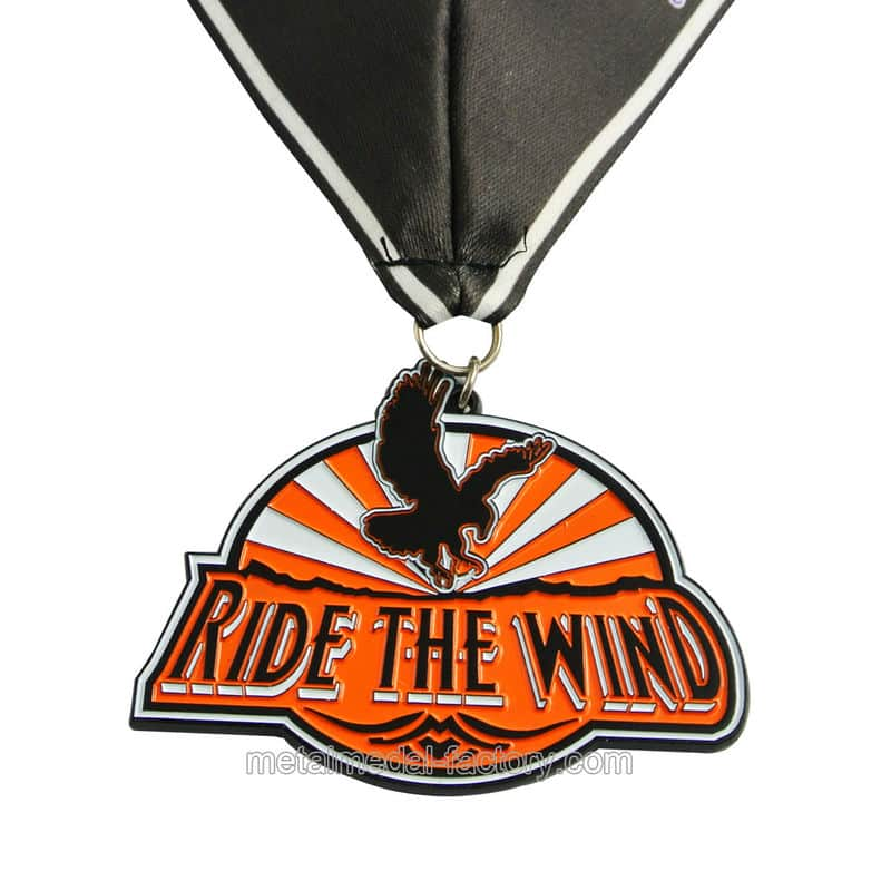 Riding award soft enamel medals