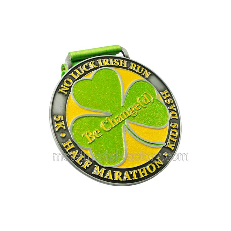 Custom sports race award medal