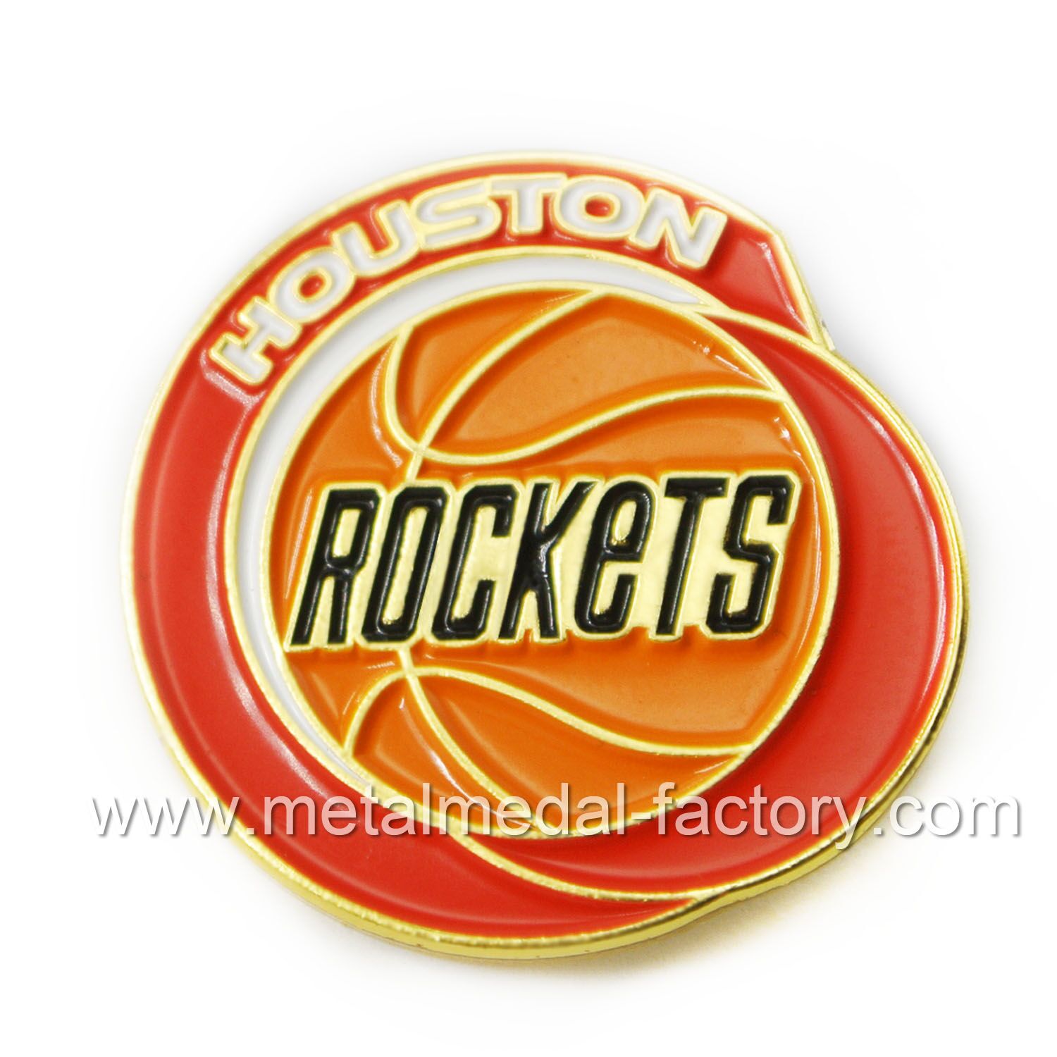 Houston Rockets: we are very satisfied with their efficient service and high quality pins