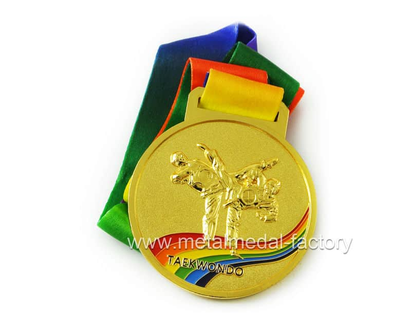 The custom gold medals