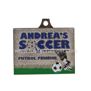 High quality custom cheap sports soccer participation medals