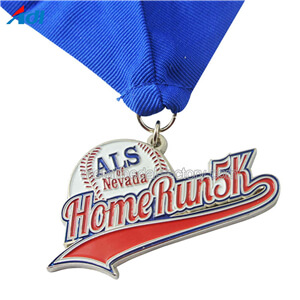 Factory Custom baseball medal award medallion from china