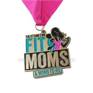 Fit Moms Custom Running Sport Metal Medal