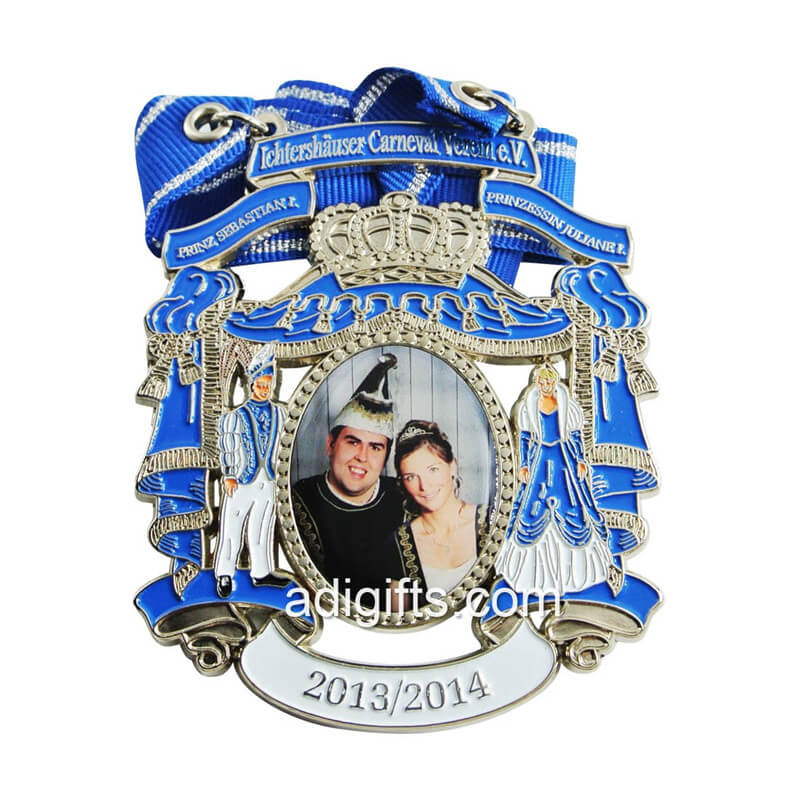 carnavel medal with printing sticker