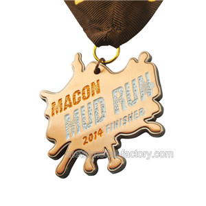 Irregular Shape Custom Making Awards Metal Sports Medal