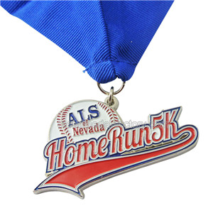 Custom Metal Running sport Medal For 5K Home Run Competition