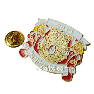 Wholsales custom cheap soft enamel metal logo lapel pins no minimum