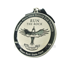 High Quality Custom Metal Sport Medal For Run Rock