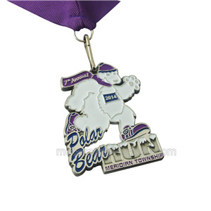 Palai Beai Custom Soft Enamel Skiing Medals