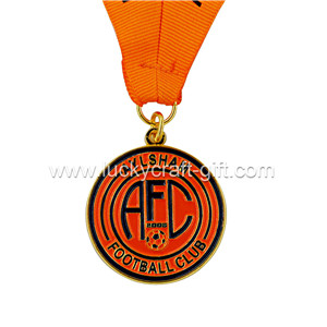 Professional Cheap Custom Metal For Sport Football Team Award Medals