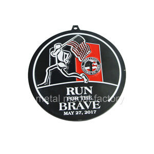 Run For The Brave Custom Event Medals