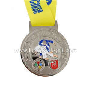 Custom Cheap Cast metal award judo medals