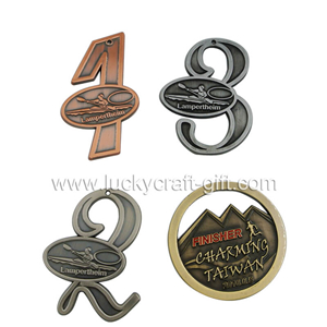 Custom zinc alloy die cast sport award medals